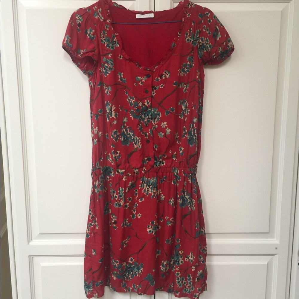 PROMOD Floral Print mini dress XS